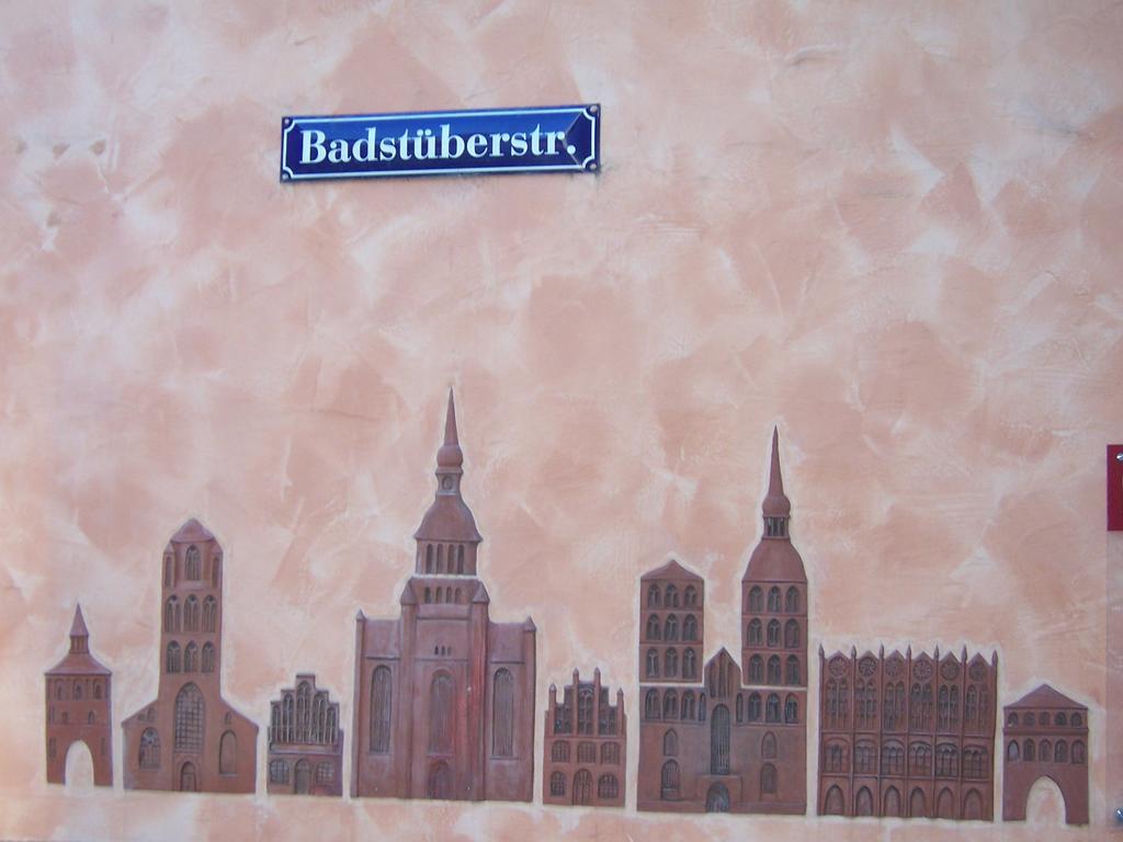 Altstadt Ferienwohnung Stralsund Mit Parkplatz المظهر الخارجي الصورة